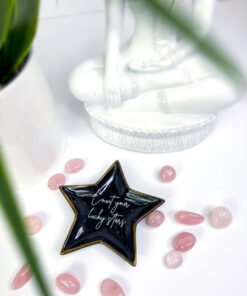 Count your lucky stars trinket dish