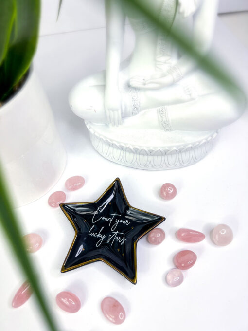 Count your lucky stars trinket dish