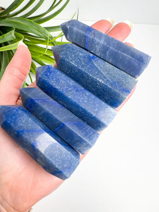 Blue Aventurine point