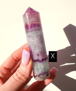 Fluorite pencil point