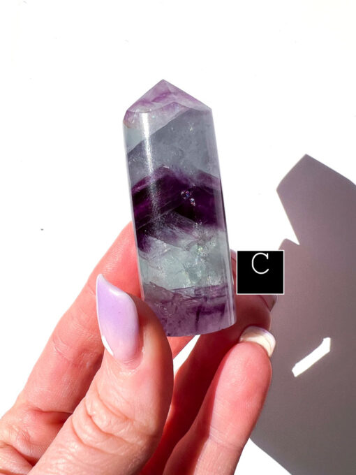 Fluorite pencil point