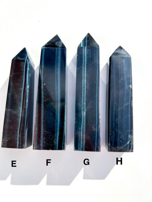 flashy Blue Tigers Eye point