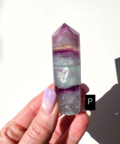 Fluorite pencil point