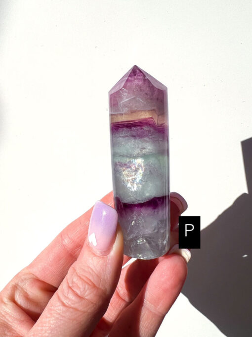 Fluorite pencil point