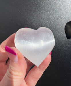 Selenite Heart