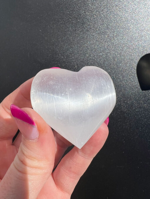 Selenite Heart