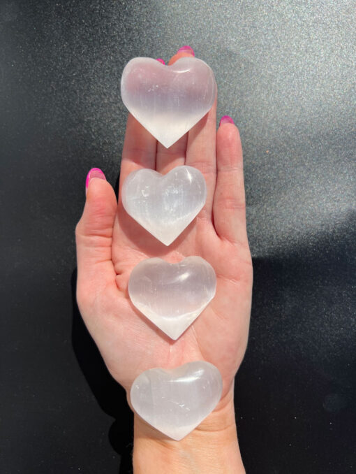 Selenite Heart