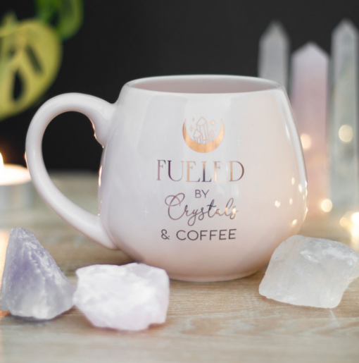 Fueled By Crystals and Coffee Mug