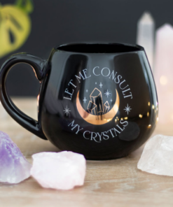 Let Me Consult My Crystals mug