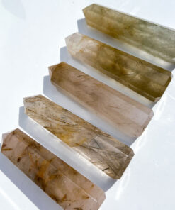 Golden Rutile Quartz point