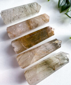 Golden Rutile Quartz point