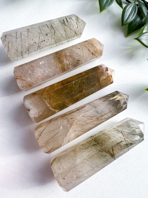 Golden Rutile Quartz point