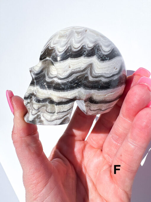 Zebra Calcite Skulls | F-J - Image 2