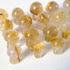 Golden Rutile Quartz mushroom