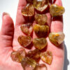 Golden Rutile Quartz heart