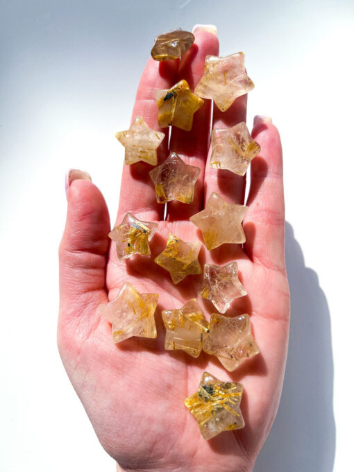 Rutilated Quartz star