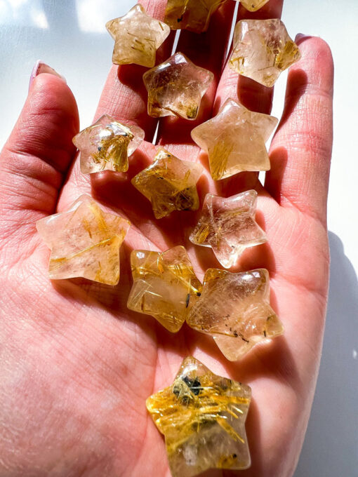 Rutilated Quartz star