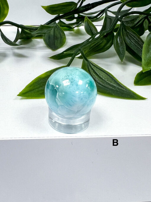 Larimar sphere