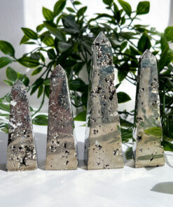 Pyrite obelisk