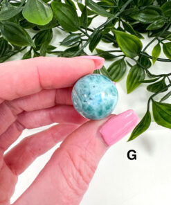 Larimar sphere