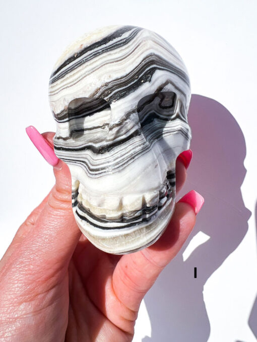 Zebra Calcite Skulls | F-J - Image 12