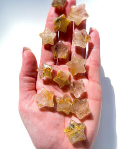 Rutilated Quartz star