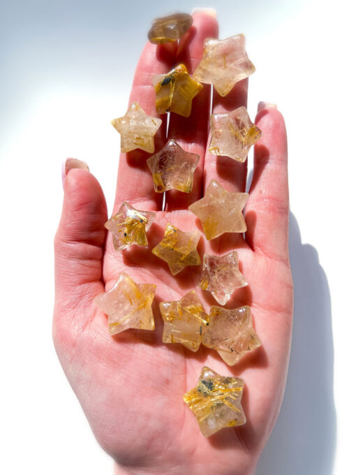 Rutilated Quartz star