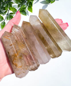 Golden Rutile Quartz point