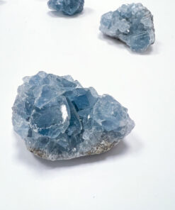 Celestite crystal cluster