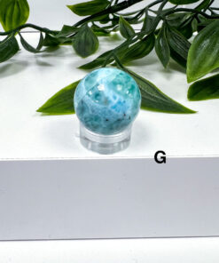 Larimar sphere