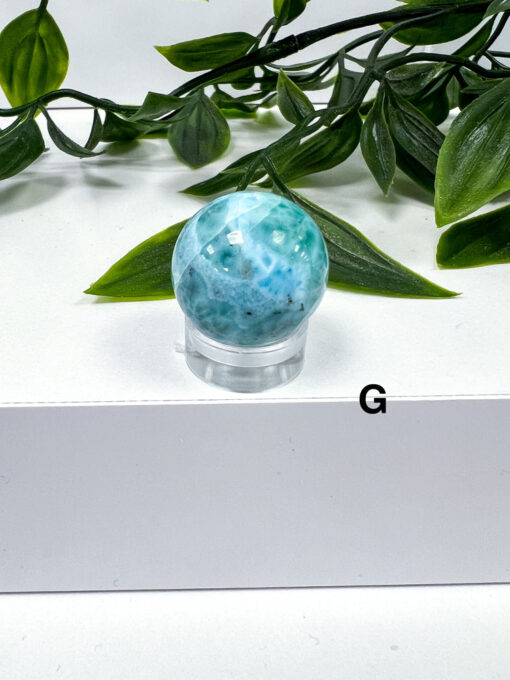 Larimar sphere