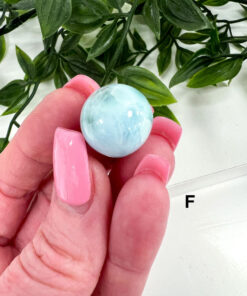 Larimar sphere