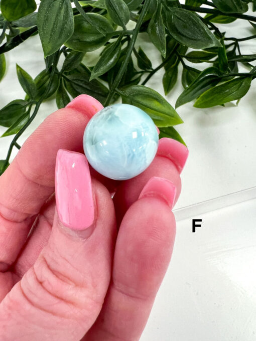 Larimar sphere