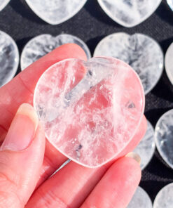 Clear Quartz Worry Stone