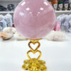 star Rose Quartz sphere