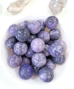 Lepidolite sphere