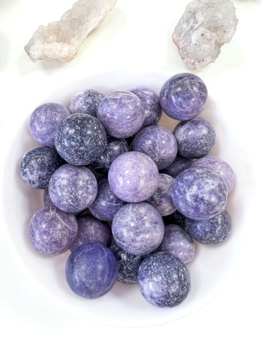 Lepidolite sphere