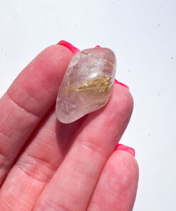 Golden Rutile Quartz tumble