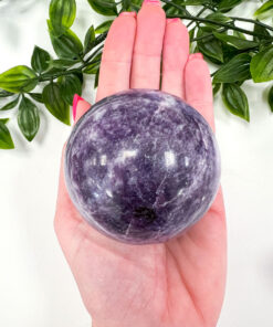 large Lepidolite sphere