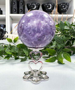 large Lepidolite sphere