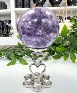 Large Lepidolite Sphere