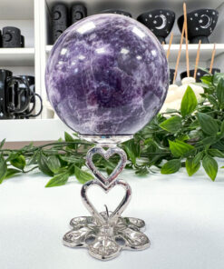 Large Lepidolite Sphere