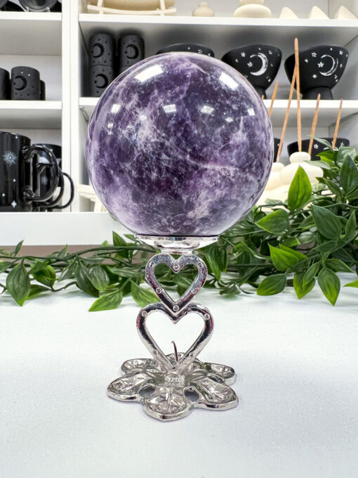 Large Lepidolite Sphere