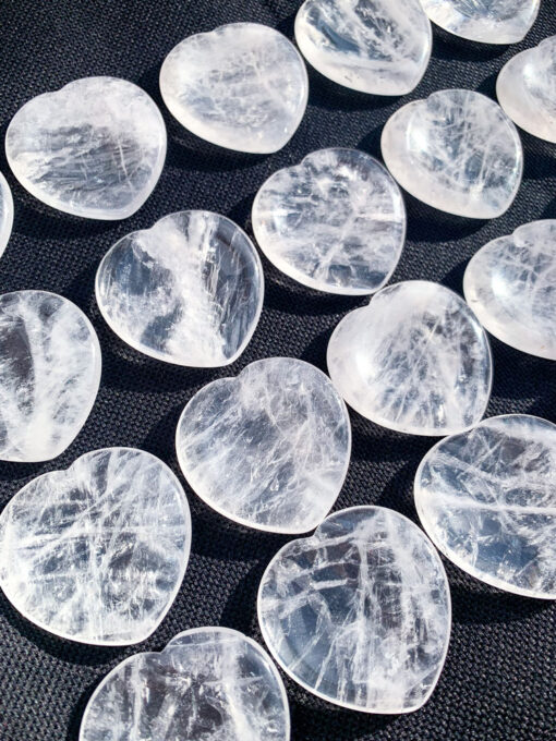 Clear Quartz Worry Stone