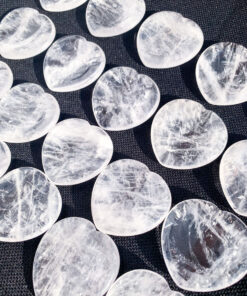 Clear Quartz Worry Stone