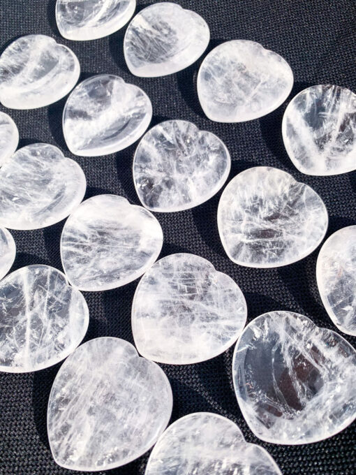 Clear Quartz Worry Stone