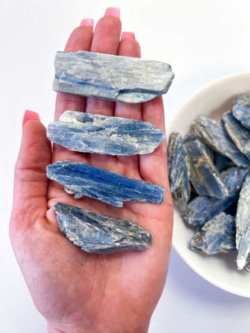 Raw Blue Kyanite blade