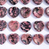 Rhodonite worry stone