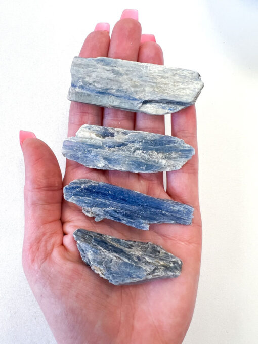 Raw Blue Kyanite blade