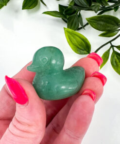 Green Aventurine duck